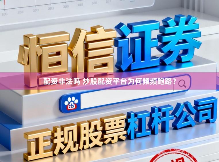 配资非法吗 炒股配资平台为何频频跑路？
